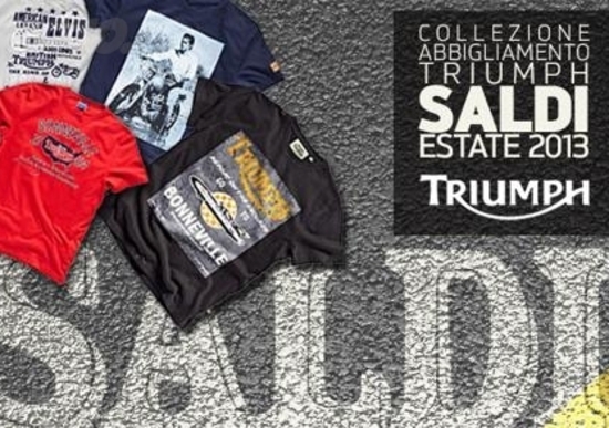 Abbigliamento Triumph: saldi d'estate Abbigliamento Triumph: saldi d'estate