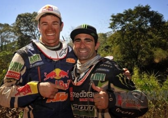 Mondiale C-CR, Rally dos Sertoes. E finalmente è Paulo Gonçalves (Speedbrain 450 R) Mondiale C-CR, Rally dos Sertoes. E finalmente è Paulo Gonçalves (Speedbrain 450 R)