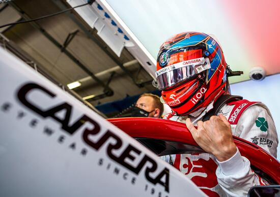 Formula 1: Kimi Raikkonen, tutto casa, pista e Alfa Romeo Formula 1: Kimi Raikkonen, tutto casa, pista e Alfa Romeo