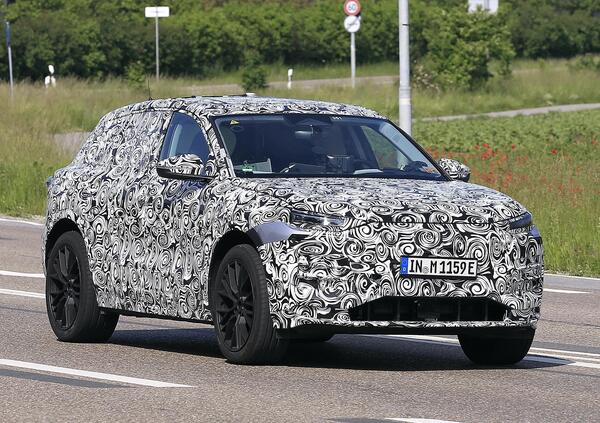 Audi Q6 e-tron, le foto spia
