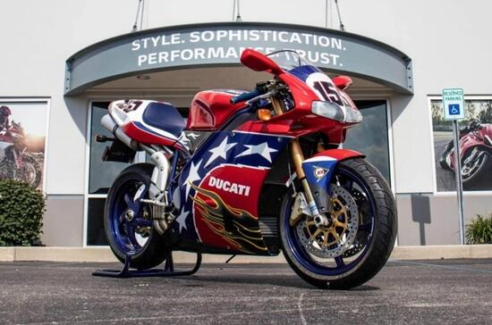 Venduta! Una Ducati 998S Ben Bostrom Replica del 2002 con sole 2 miglia Venduta! Una Ducati 998S Ben Bostrom Replica del 2002 con sole 2 miglia