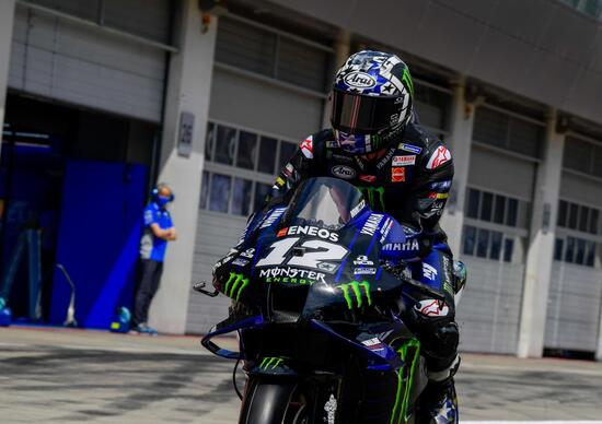MotoGP 2021. GP d'Austria al Red Bull Ring. Maverick Vinales: Chiedo scusa alla Yamaha MotoGP 2021. GP d'Austria al Red Bull Ring. Maverick Vinales: Chiedo scusa alla Yamaha