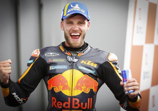 MotoGP 2021. GP d'Austria al Red Bull Ring. Brad Binder: Gara incredibile, ero quasi senza freni MotoGP 2021. GP d'Austria al Red Bull Ring. Brad Binder: Gara incredibile, ero quasi senza freni
