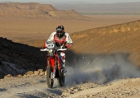 Mondiale C-CR, Rally OiLibya del Marocco. Terza Tappa. Ancora Joan Barreda (Honda) Mondiale C-CR, Rally OiLibya del Marocco. Terza Tappa. Ancora Joan Barreda (Honda)
