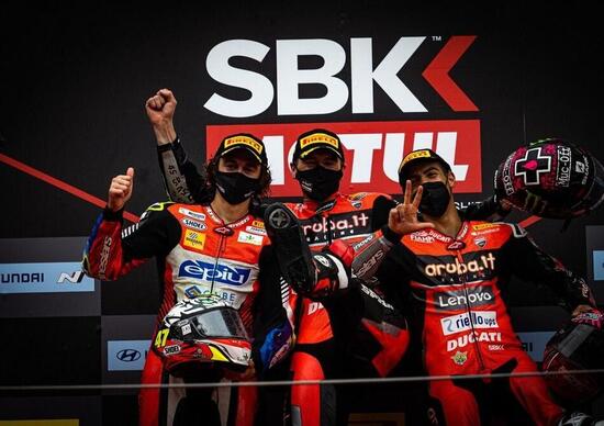 SBK 2021. GP di Catalunya a Barcellona: Scott Redding vince Gara1 sotto la pioggia, Bassani e Rinaldi sul podio SBK 2021. GP di Catalunya a Barcellona: Scott Redding vince Gara1 sotto la pioggia, Bassani e Rinaldi sul podio
