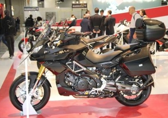 EICMA 2013. Aprilia Caponord 1200 Travel Pack Black EICMA 2013. Aprilia Caponord 1200 Travel Pack Black