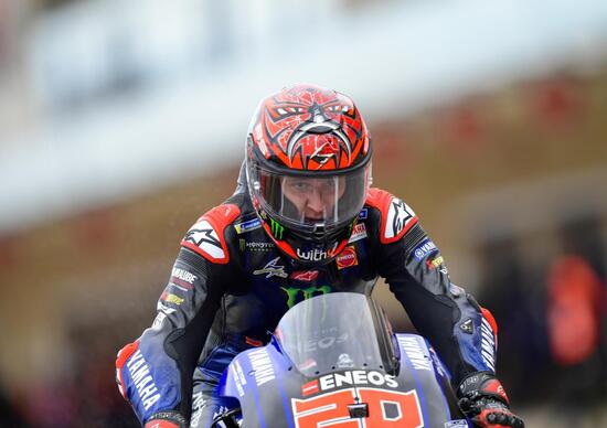 MotoGP 2021. GP delle Americhe a Austin. Fabio Quartararo: Le buche rendono questo circuito molto pericoloso MotoGP 2021. GP delle Americhe a Austin. Fabio Quartararo: Le buche rendono questo circuito molto pericoloso