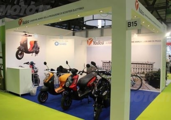 EICMA 2013: Le novità Yadea presentate a Milano EICMA 2013: Le novità Yadea presentate a Milano