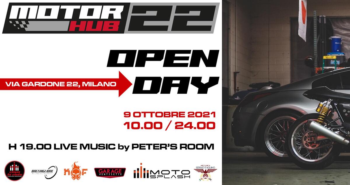 Open Day Motor Hub 22 Saturday 9 October – News