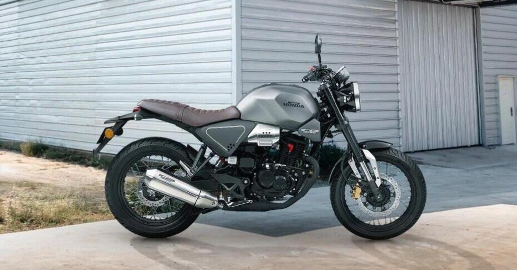 Honda CB190SS. Costruita in Cina, è una piccola retro-bike