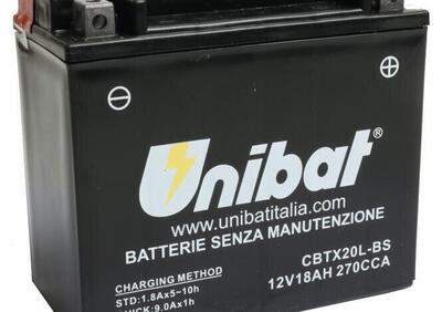 Batteria UNIBAT CBTX20L-BS Per Dyna dal 1991 al 20 - Annuncio 8549652