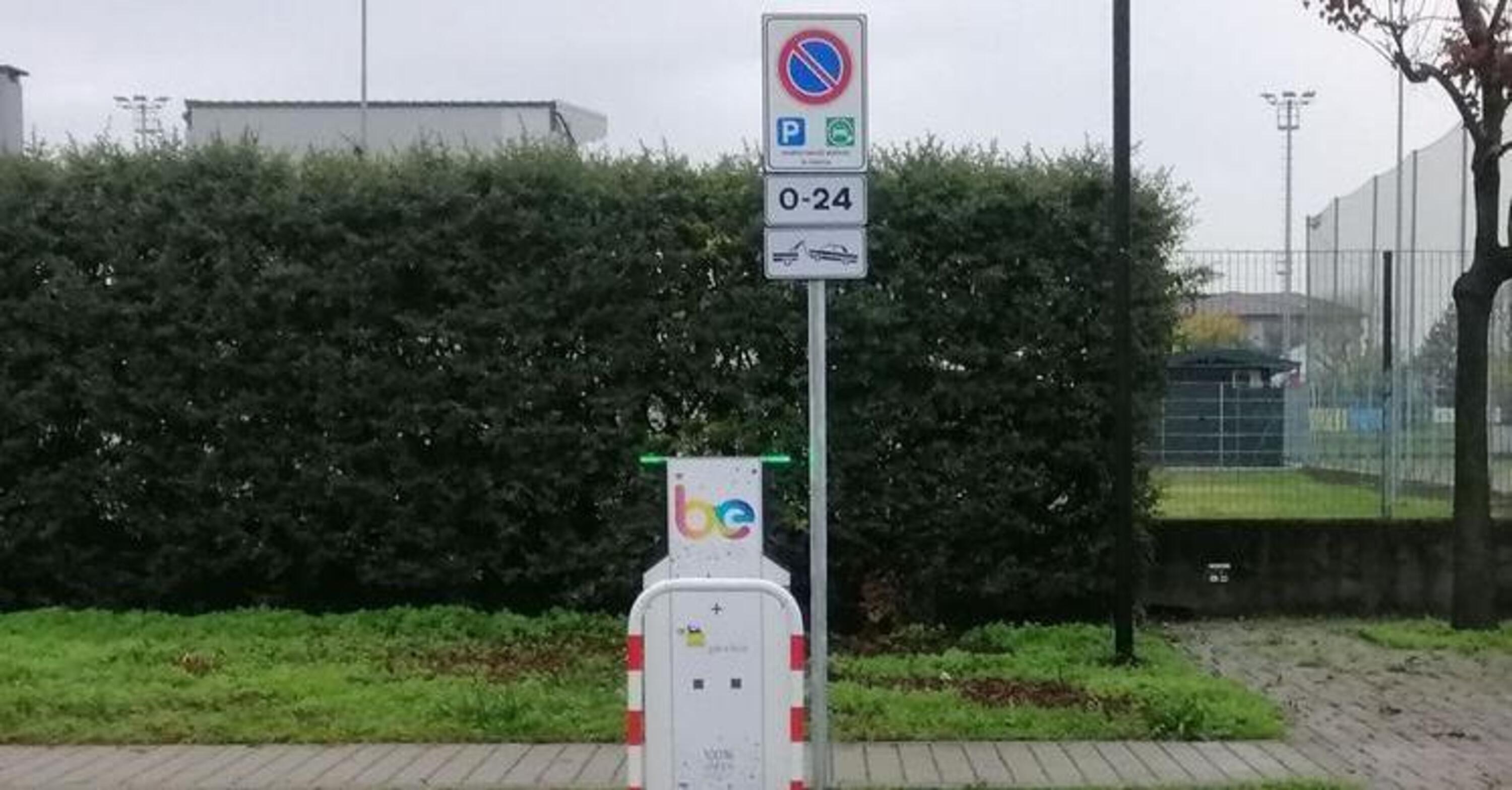 Quando Il Divieto quasi Si Scontra Con La Colonnina Viene Un 