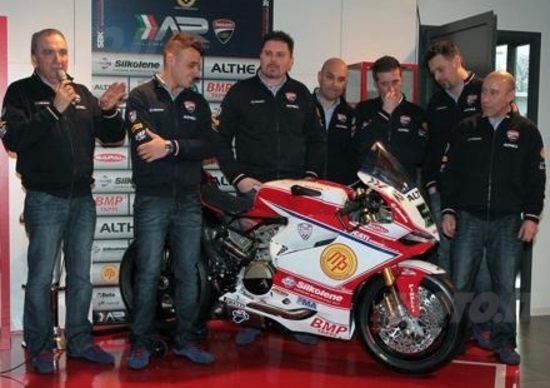 Presentato il team Althea Racing 2014 Presentato il team Althea Racing 2014