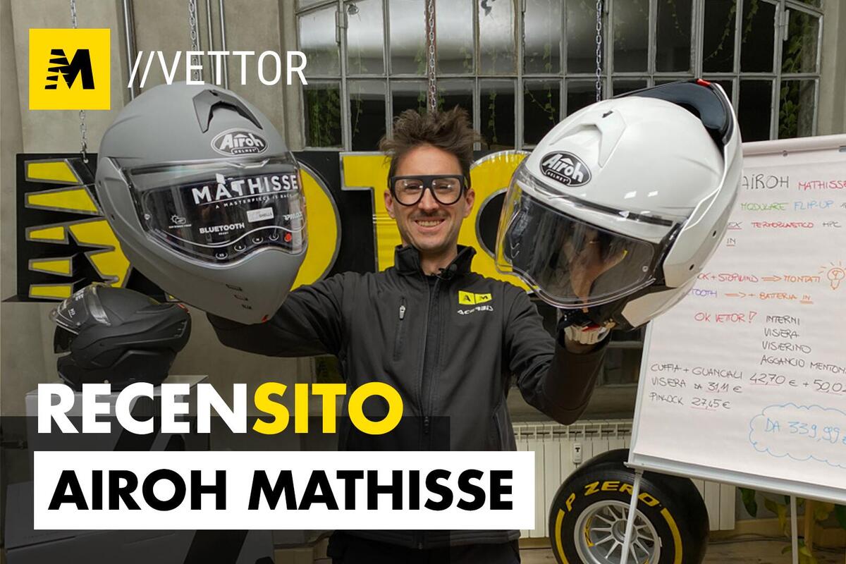 Airoh Mathisse. Recensione casco modulare flip-up - Accessori - Moto.it