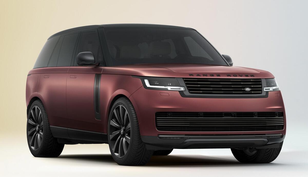 Range Rover SV 2023 1,6 milioni di possibilità dagli inserti in