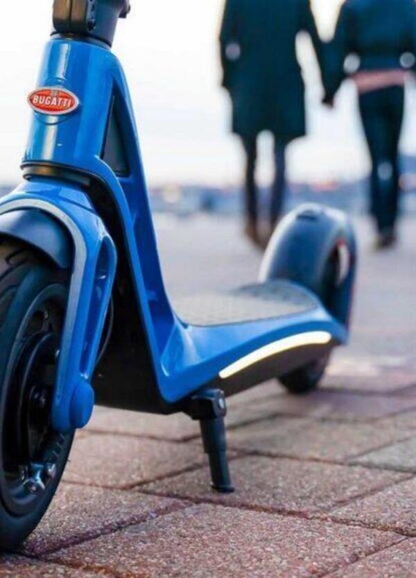 Monopattino Bugatti. Lusso in piccola scala