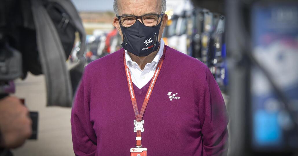 MotoGP 2022. Marc Marquez, Valentino Rossi e Danilo Petrucci: ecco il Carmelo Ezpeleta pensiero