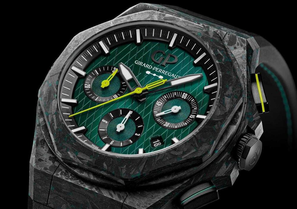 Girard-Perregaux Aston Martin F1 Edition: il carbonio dell'orologio arriva  dalle monoposto di F1 - mowmag.com