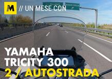 Un mese con... Yamaha Tricity 300. 2/4 - in autostrada