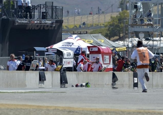 SBK. Sylvain Barrier: Iddon mi ha urtato e sono caduto SBK. Sylvain Barrier: Iddon mi ha urtato e sono caduto