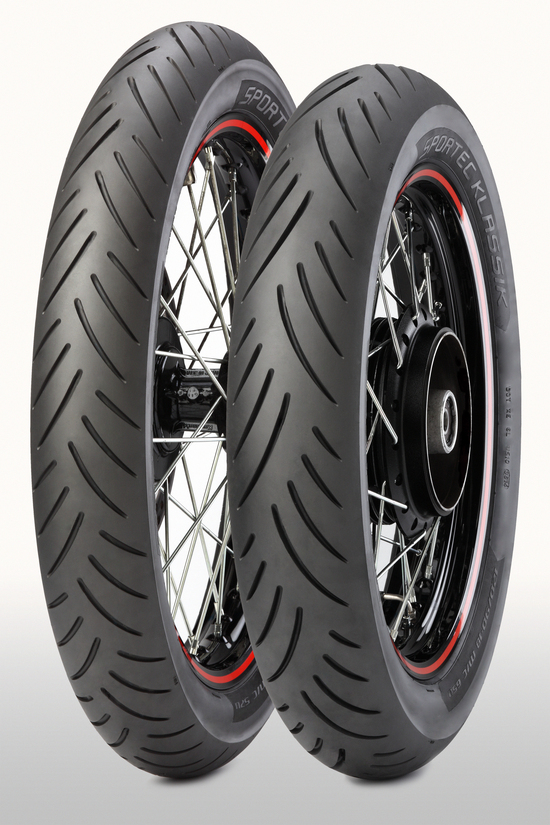 Metzeler presenta a Intermot il nuovo pneumatico Sportec Klassik Metzeler presenta a Intermot il nuovo pneumatico Sportec Klassik
