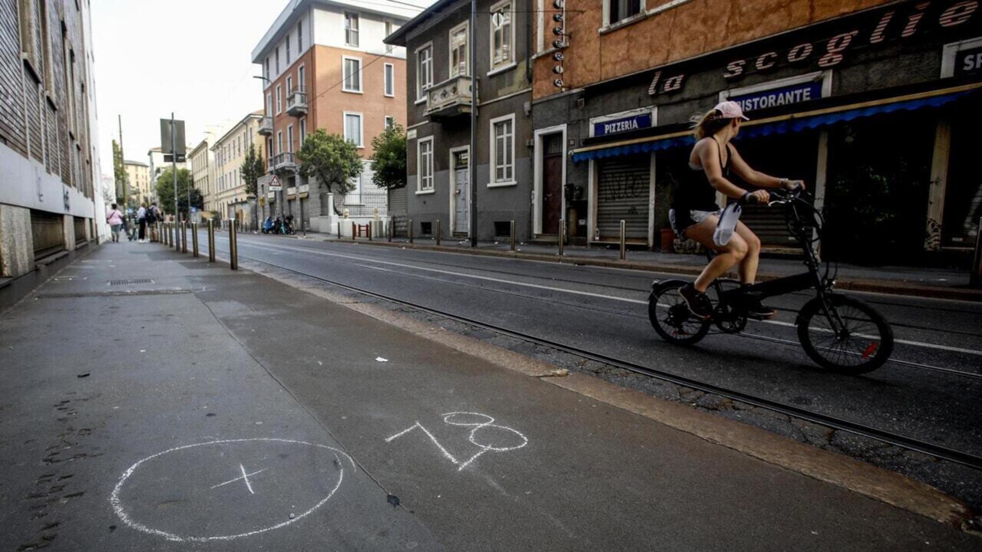 20220818 164706503 3267Luogo dell'incidente nella periferia di Milano