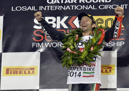 Guintoli Campione del Mondo Superbike 2014 Guintoli Campione del Mondo Superbike 2014
