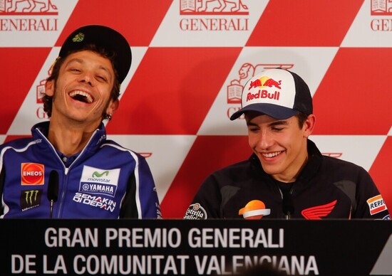 Marquez: Grande rispetto per Rossi Marquez: Grande rispetto per Rossi