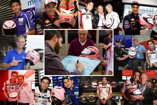 “Stop Cancer”, il casco autografato da 12 campioni, ha raccolto 255.000 euro “Stop Cancer”, il casco autografato da 12 campioni, ha raccolto 255.000 euro
