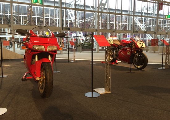 Le moto al Motor Show: Ducati Superbike e café racer special Le moto al Motor Show: Ducati Superbike e café racer special
