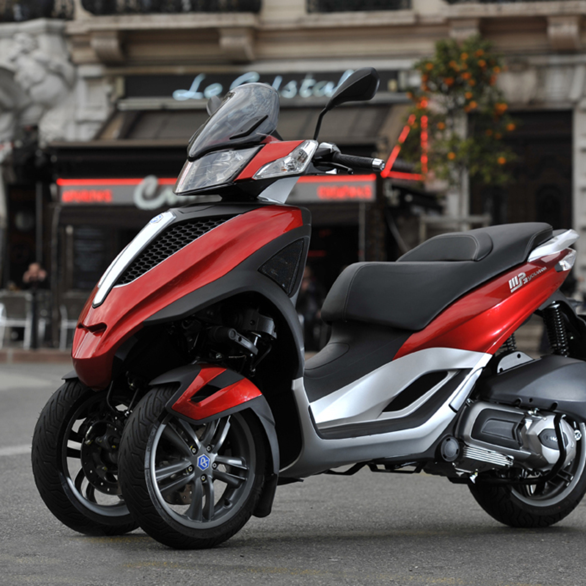 Plaquettes De Frein à Main Pour Piaggio MP3 300 LT Ie - Compatible 2010 à 2018 - Frein Parking