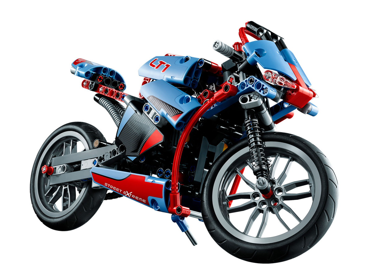 Lego Street Motorcycle: la moto giocattolo con motore ...