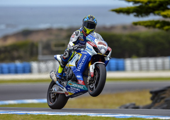 Lowes chiude in testa i test SBK di Phillip Island Lowes chiude in testa i test SBK di Phillip Island