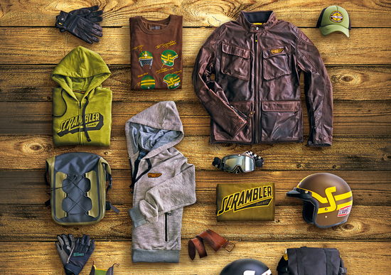 Ducati Scrambler: tutto l'abbigliamento e gli accessori Ducati Scrambler: tutto l'abbigliamento e gli accessori