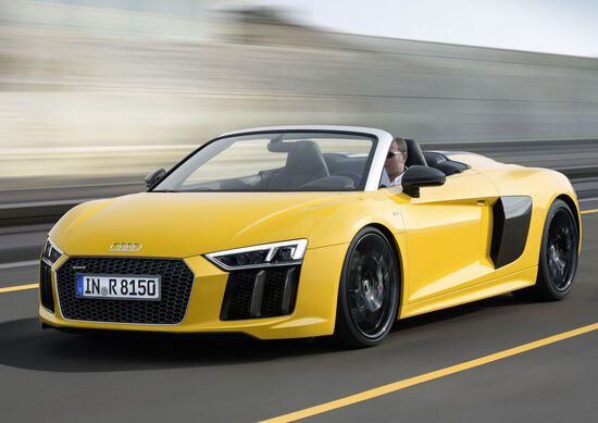 Audi R8 Spyder: da oggi si può ordinare Audi R8 Spyder: da oggi si può ordinare