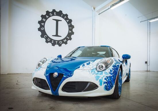 Alfa Romeo 4C Hokusai: arte giapponese, ingegneria italiana Alfa Romeo 4C Hokusai: arte giapponese, ingegneria italiana