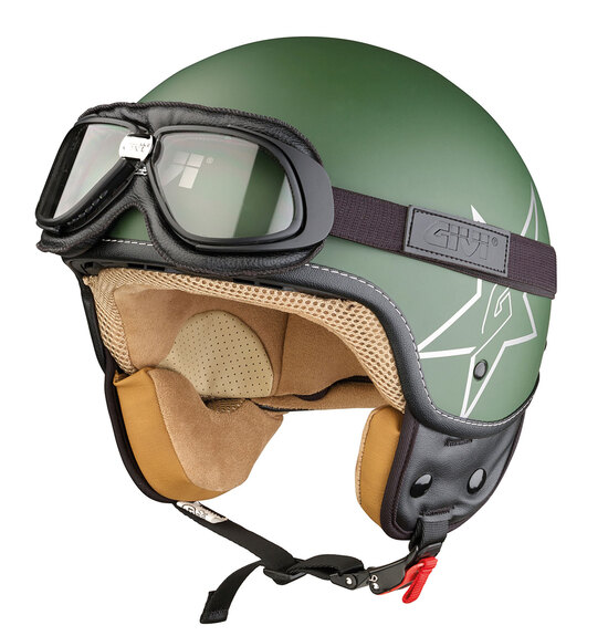 Casco demi-jet GIVI 10.9 Easy-J Casco demi-jet GIVI 10.9 Easy-J