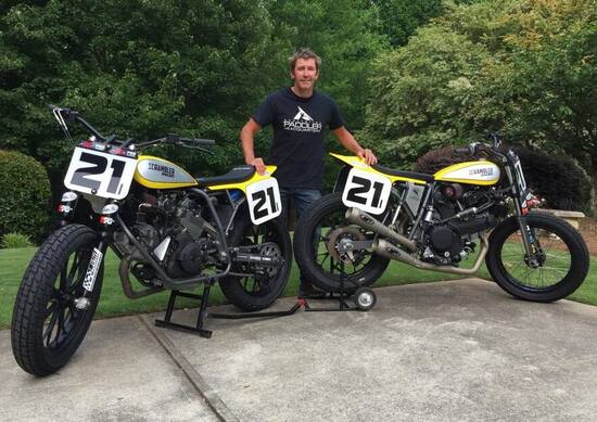 La Ducati di Troy Bayliss per le gare di Flat Track La Ducati di Troy Bayliss per le gare di Flat Track