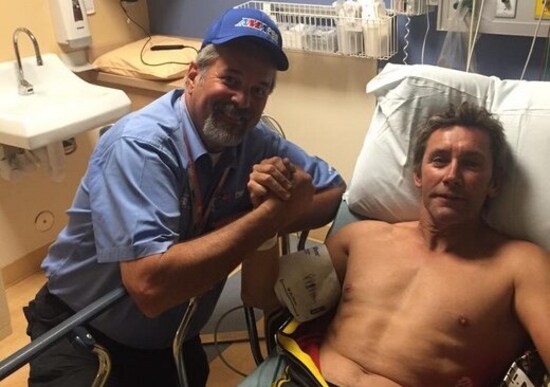 Troy Bayliss, caviglia rotta in un incidente nel Flat Track Troy Bayliss, caviglia rotta in un incidente nel Flat Track