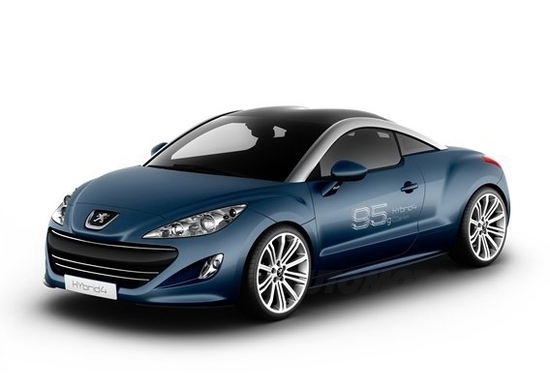 Peugeot RCZ HYbrid4 Peugeot RCZ HYbrid4