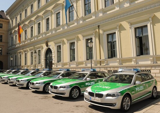 BMW: consegnata alla Polizia bavarese la nuova Serie5 Touring BMW: consegnata alla Polizia bavarese la nuova Serie5 Touring