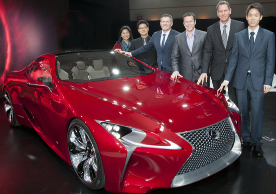 Lexus LF-LC Concept: premiata con l’EyesOn Design 2012 Lexus LF-LC Concept: premiata con l’EyesOn Design 2012