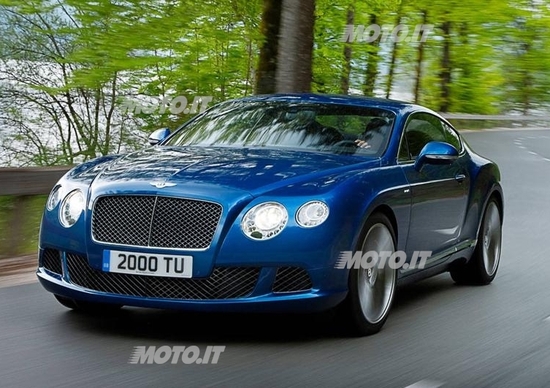 Bentley Continental GT Speed: la più veloce di sempre Bentley Continental GT Speed: la più veloce di sempre