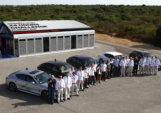 Porsche Panamera Diesel, 24 hours Challenge Economy Run Porsche Panamera Diesel, 24 hours Challenge Economy Run