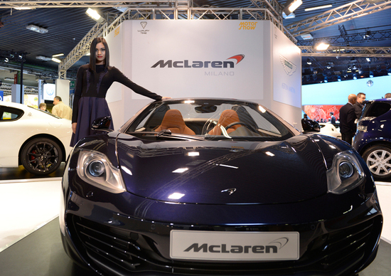 McLaren al Motor Show 2012 McLaren al Motor Show 2012