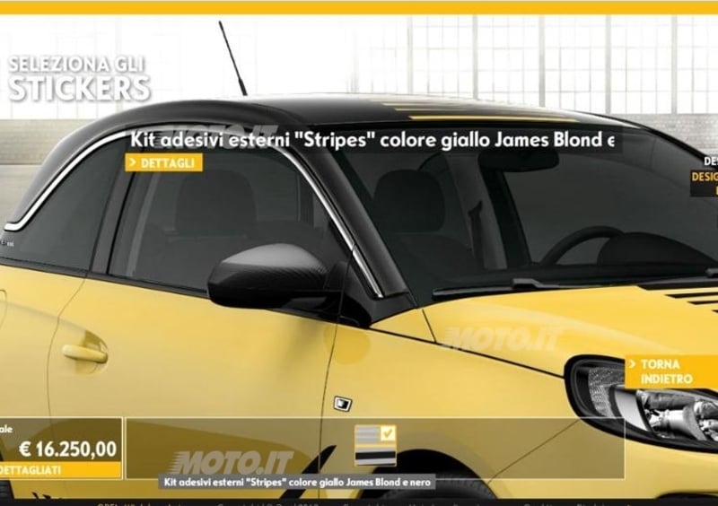 Opel Adam Abbiamo Provato Il Configuratore On Line News Automoto It