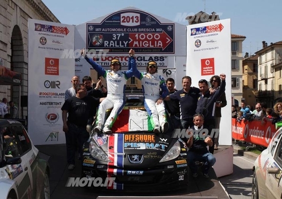 CIR 2013. 1000 Miglia. Vince Perico. Scandola secondo al termine di un Rally rocambolesco CIR 2013. 1000 Miglia. Vince Perico. Scandola secondo al termine di un Rally rocambolesco