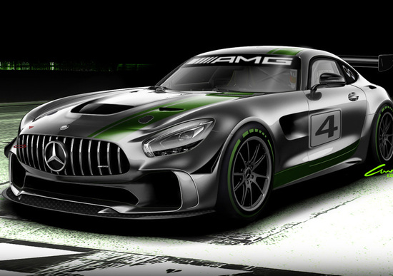 Mercedes AMG GT4, la GT R da corsa Mercedes AMG GT4, la GT R da corsa