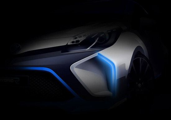 Toyota Hybrid R concept: sarà una Yaris da 400 CV Toyota Hybrid R concept: sarà una Yaris da 400 CV
