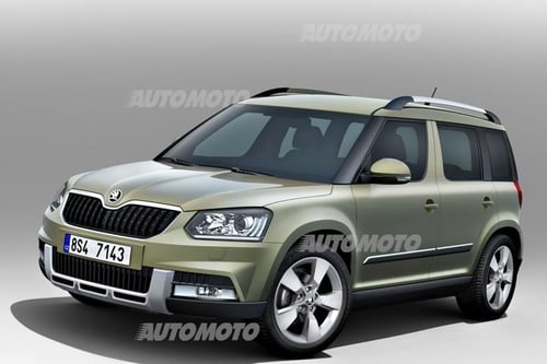 Skoda yeti restyling